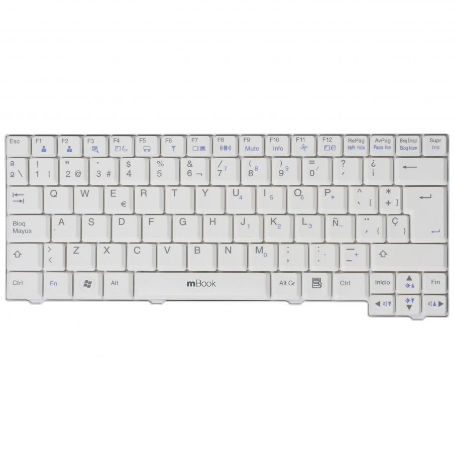 Teclado Para LG X120 X13 X130 Aeul1600010 Layout Espanhol