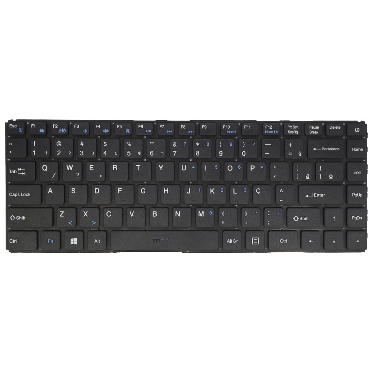 Teclado Para Notebook Philco Pnb14 1ac14s128w10, 