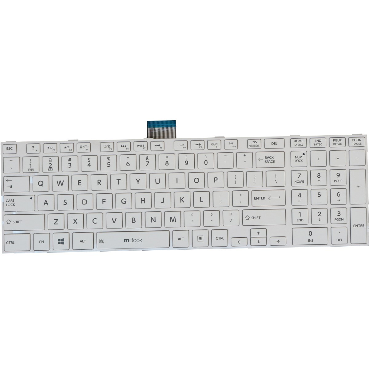 Teclado para Toshiba Satellite S50-s430g S50dt-asp5260s S50-, 