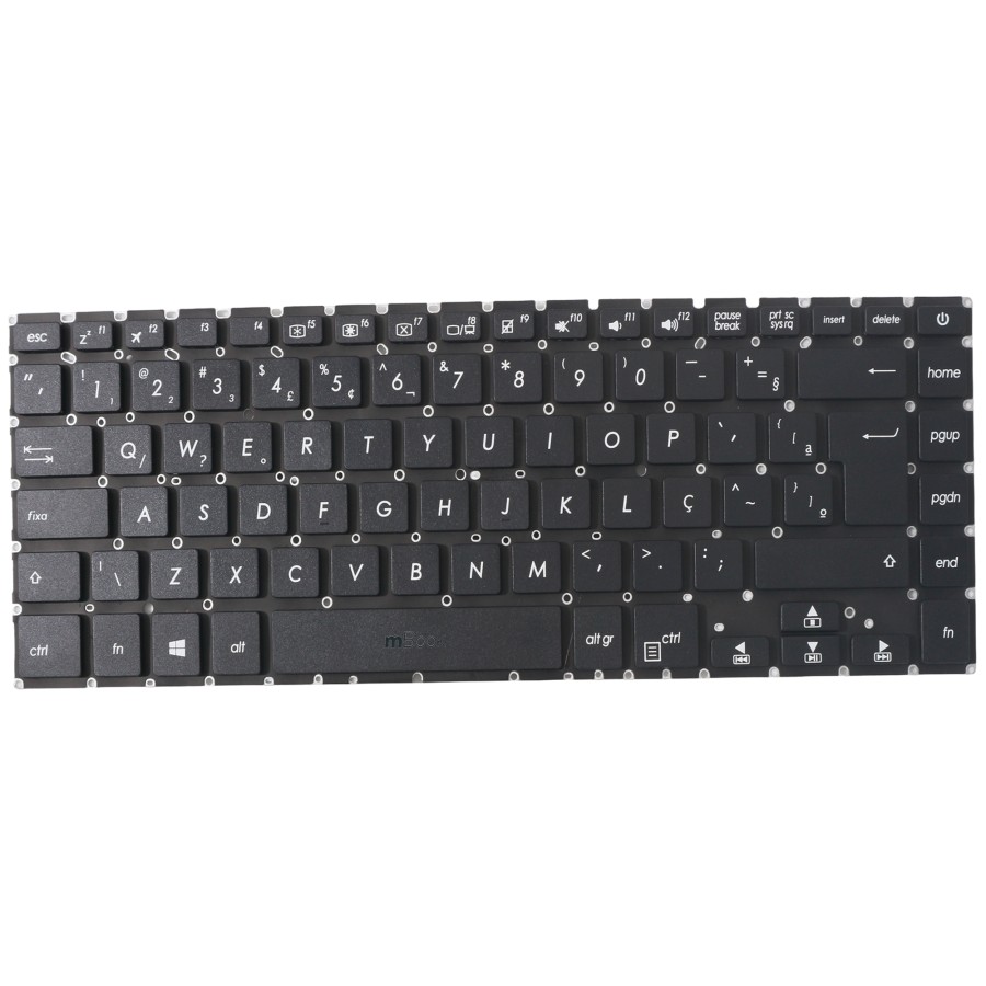 Teclado Asus Vivobook F510uf F510uf-es71 F510un Br Ç