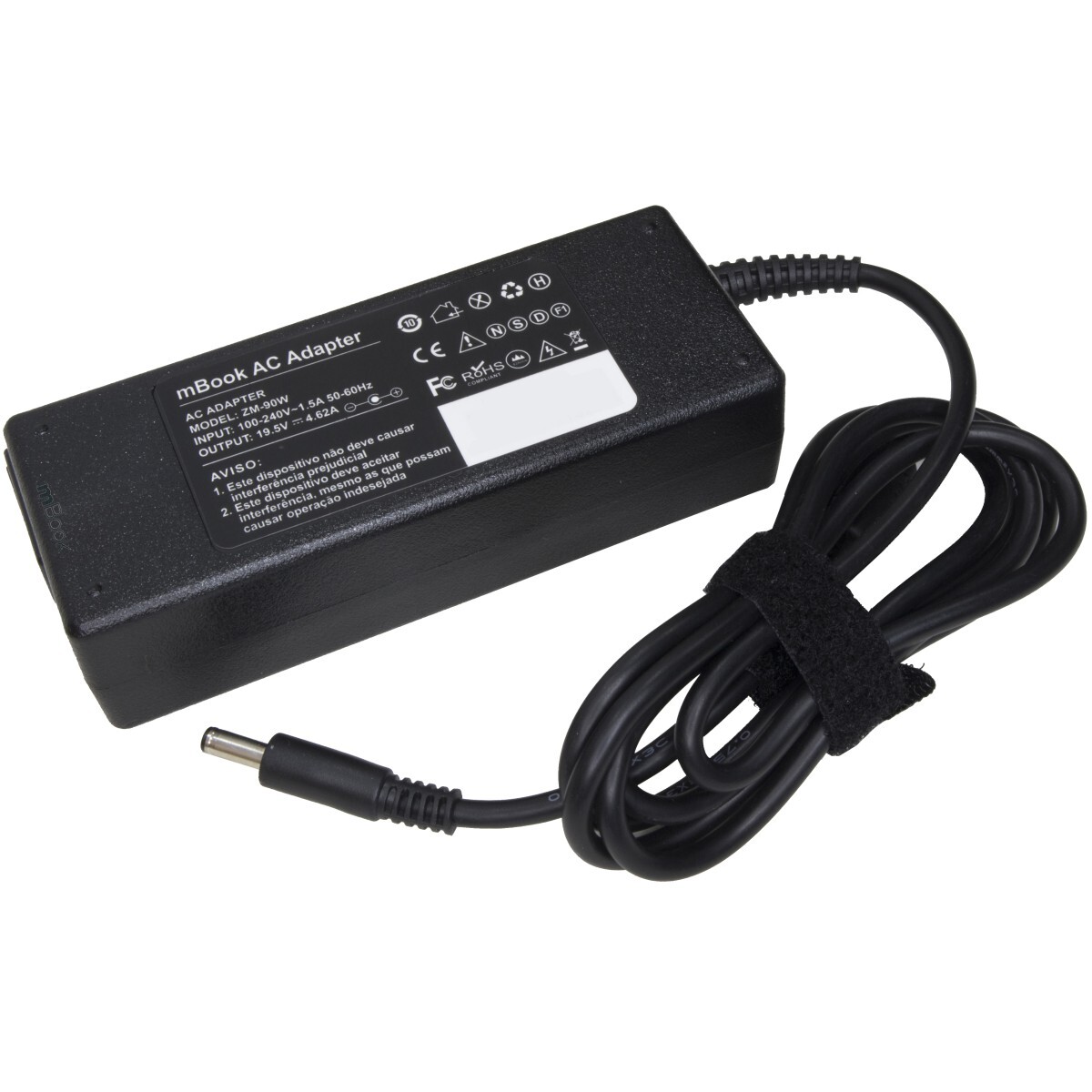 Fonte Carregador Para Dell Inspiron 15 3565 3567 5538 90W, 
