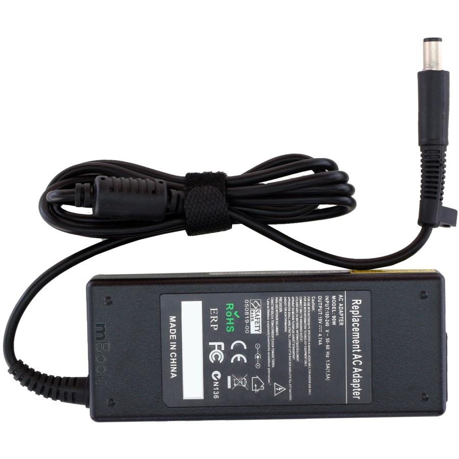 Fonte Carregador para HP 8730w Notebook PC, 90W