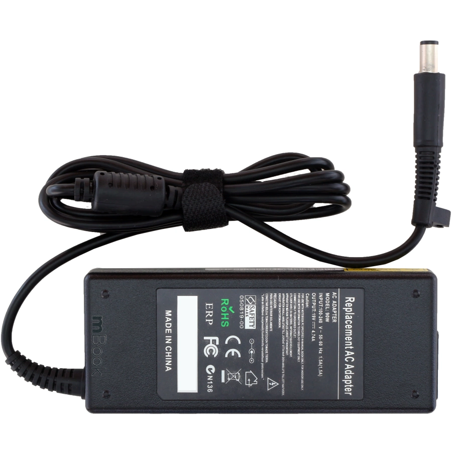 Fonte Carregador P/ Hp Dv6 Dv7 Dv8 - 19v - 4,74a - 90w