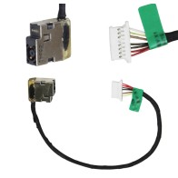 Conector DC Jack para HP Pavilion 15-bs000, 15-bs080wm Conector DC Jack para HP Pavilion 15-bs000, 15-bs080wm