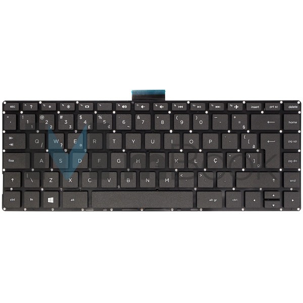 Teclado Para Hp Pavilion X360 13-s101br 13-s102br BR com Ç, 
