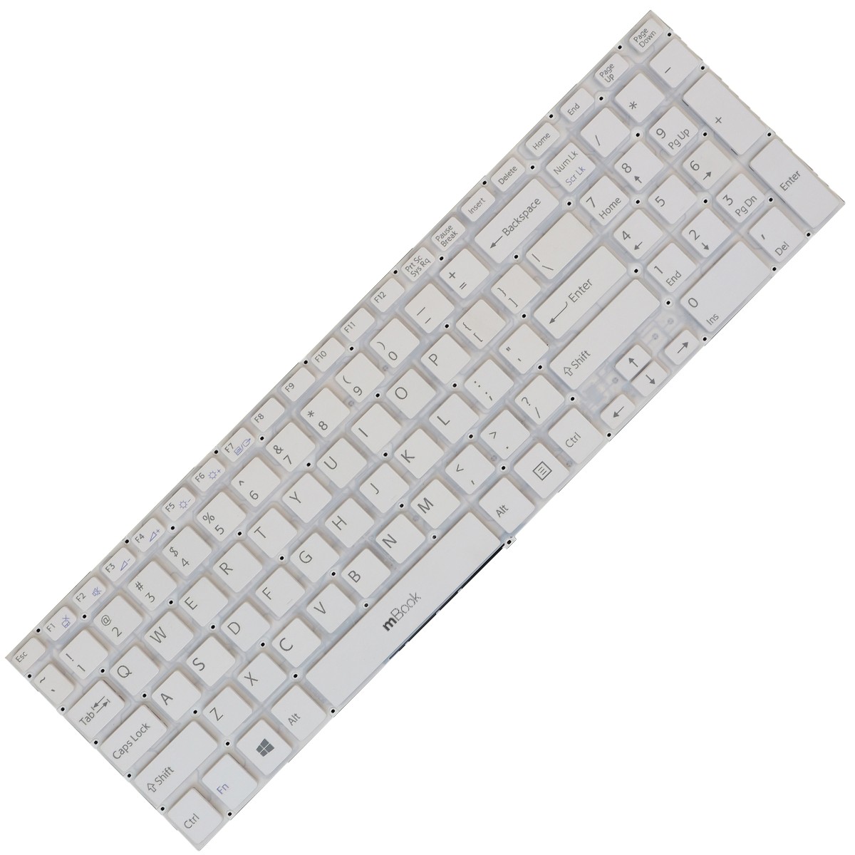 Teclado para Sony Vaio Aehk9+010203a V141706bs1gk Branco