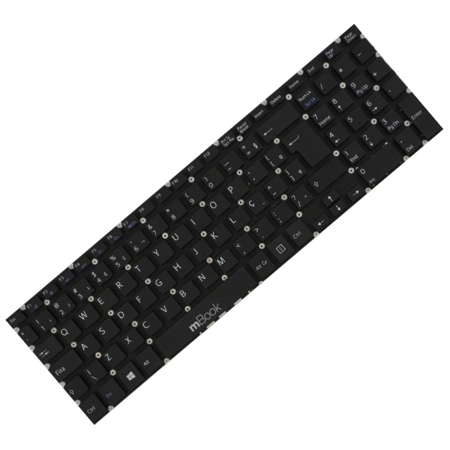 Teclado para Notebook Sony Vaio SVF153B1YX Com Ç