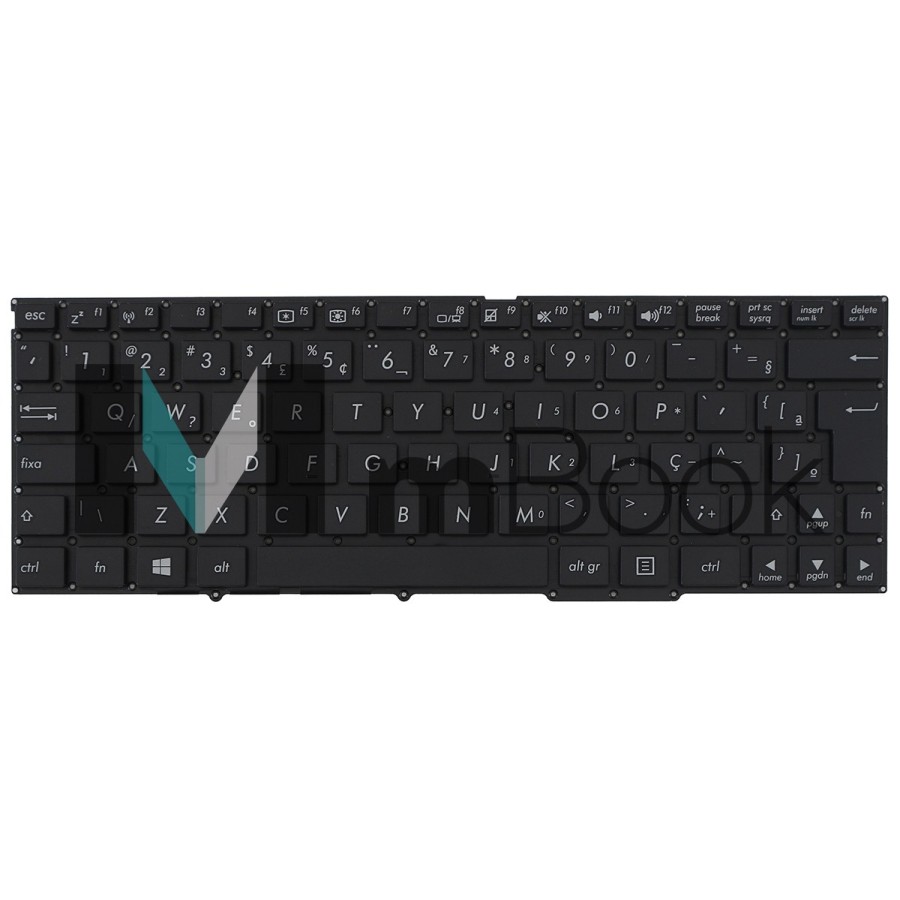 Teclado para Asus Transformer compatível com 0knb0-0107br00