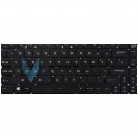 Teclado para MSI GF65 10UE-280XES Preto Us Led, Teclado para MSI GF65 10UE-280XES Preto Us Led,