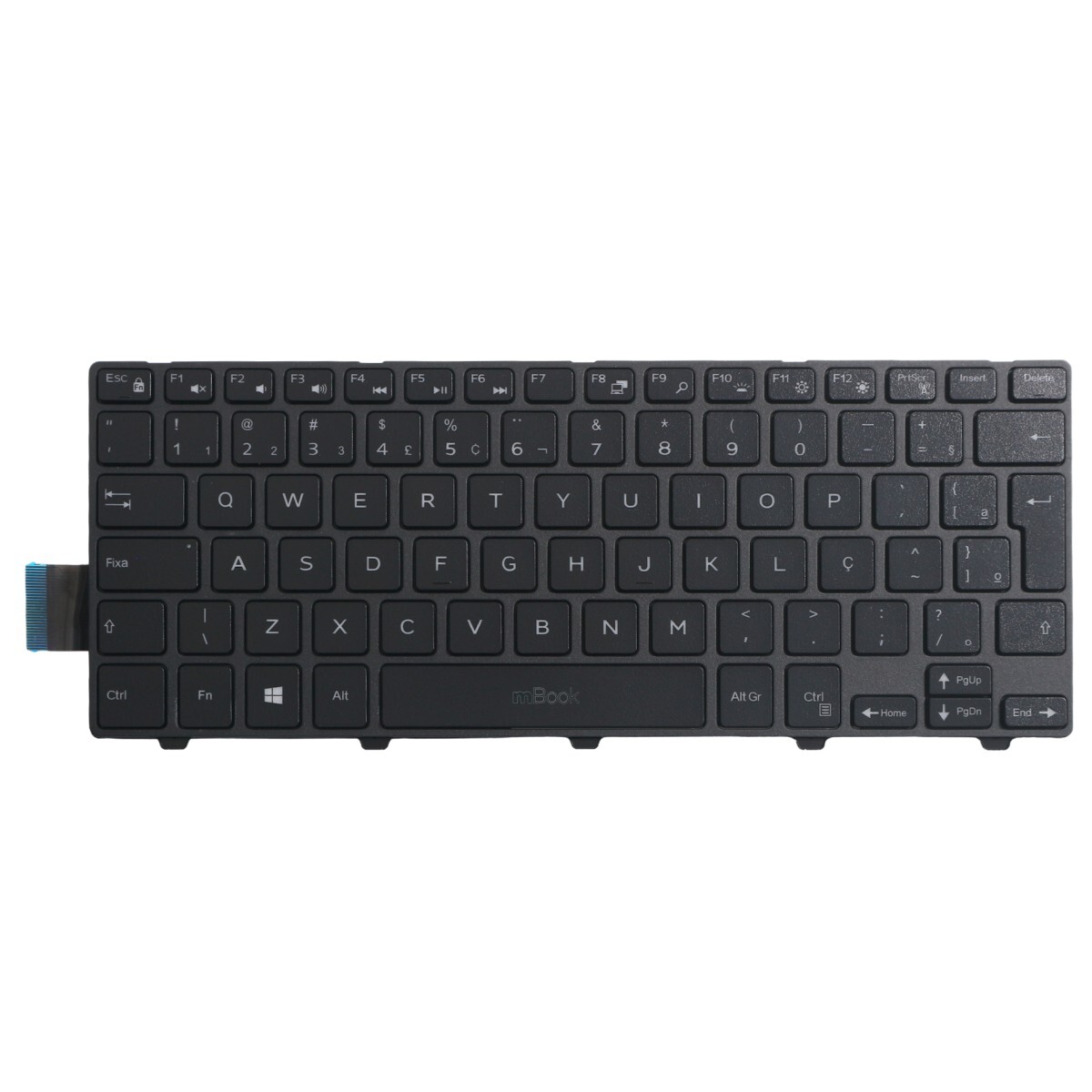 Teclado Notebook Dell Inspiron V147125ar1 Retroiluminado Br, 
