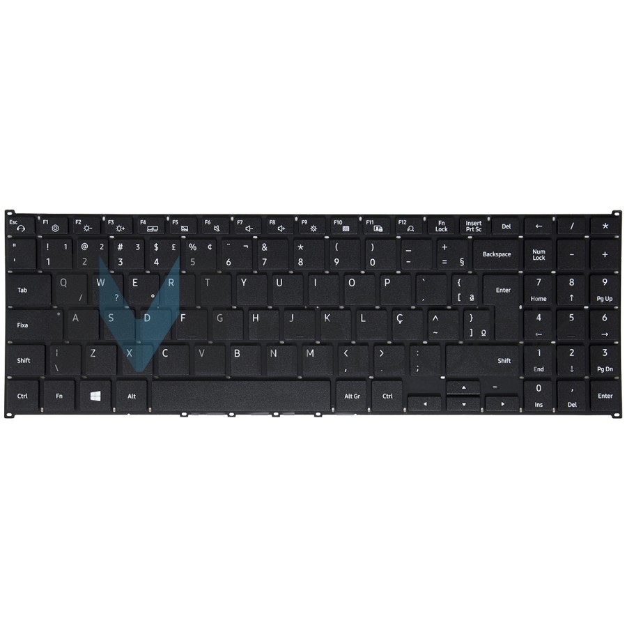 Teclado Para Samsung compatível com v2027kfak1, 