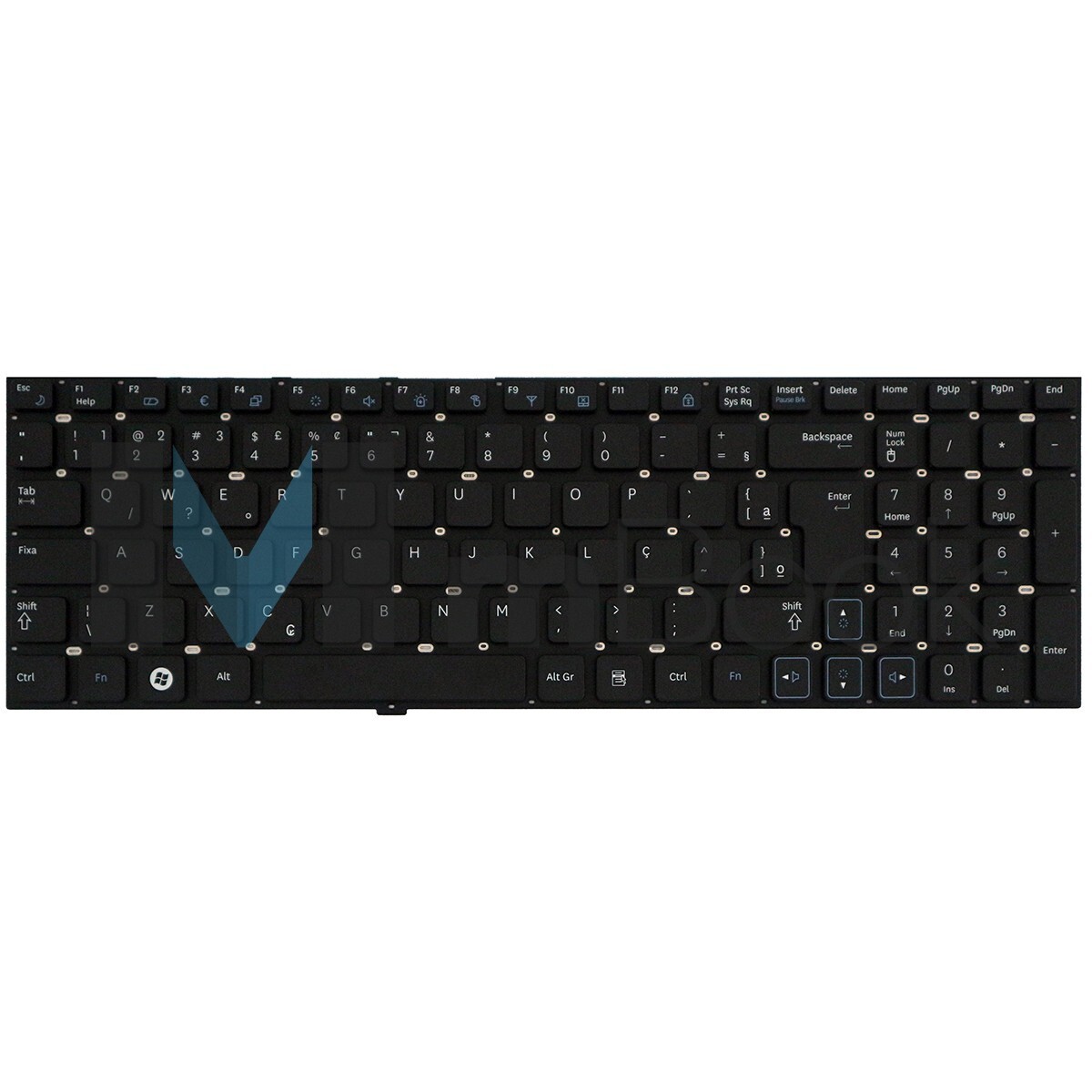 Teclado para Samsung RC512 Layout BR, 