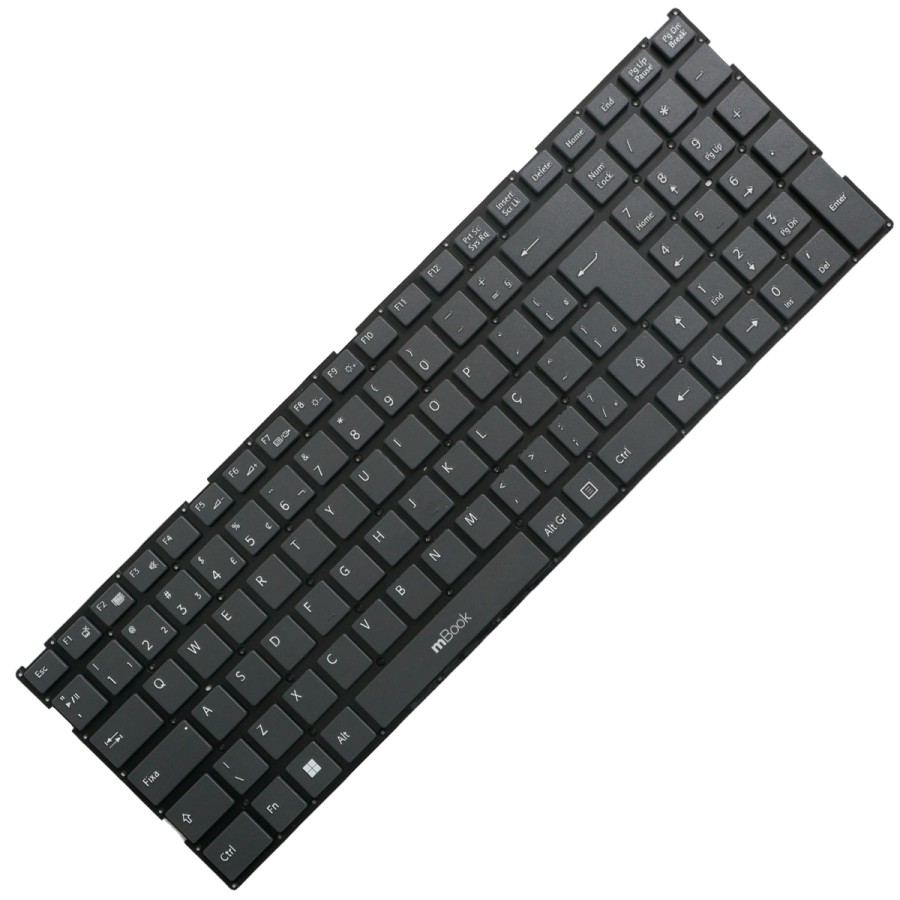 Teclado para notebook Vaio compatível com PN Pride-k3675