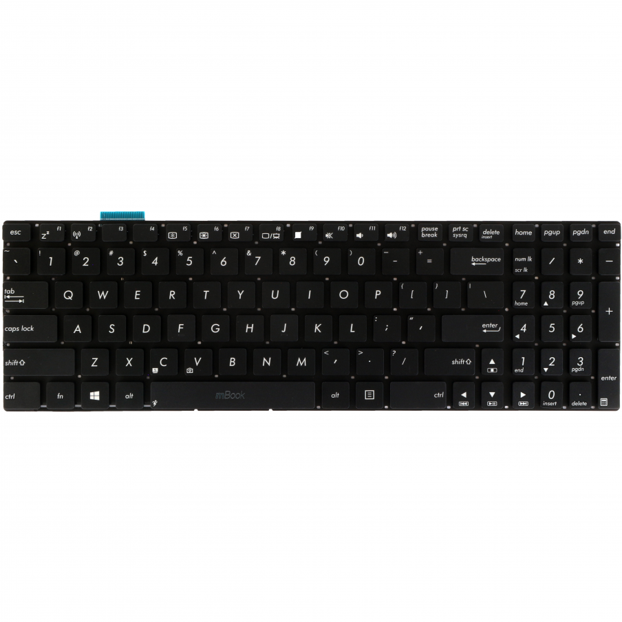 Teclado Asus N76VB N76VJ N76VM N76VZ N76Y Q550 US