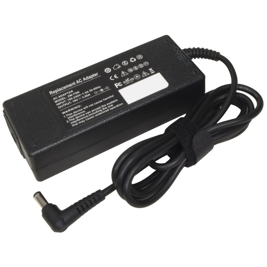 Fonte Carregador 19v 3.95a para Toshiba L300 L450 L350
