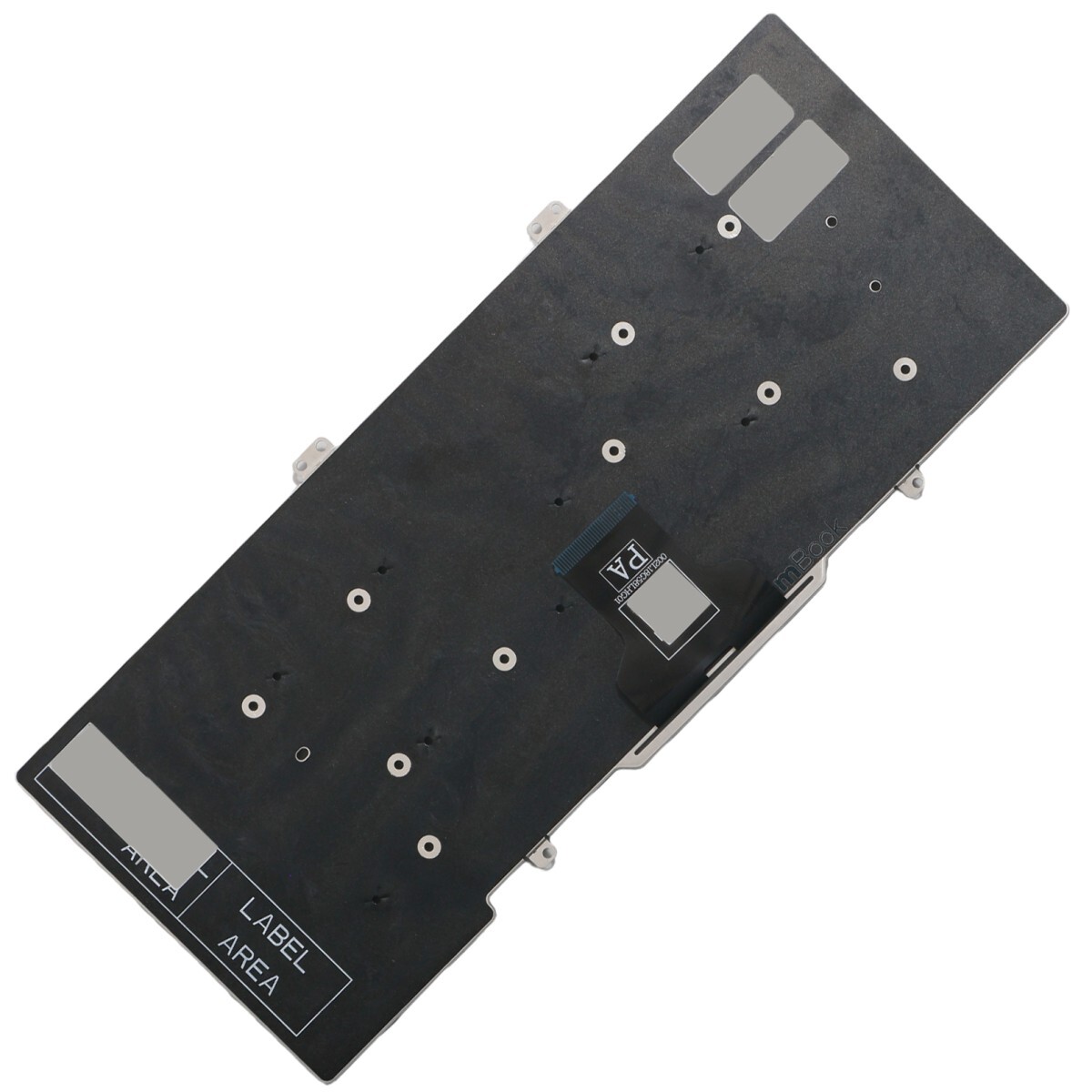 Teclado para Dell Latitude 7400 BR sem LED, 