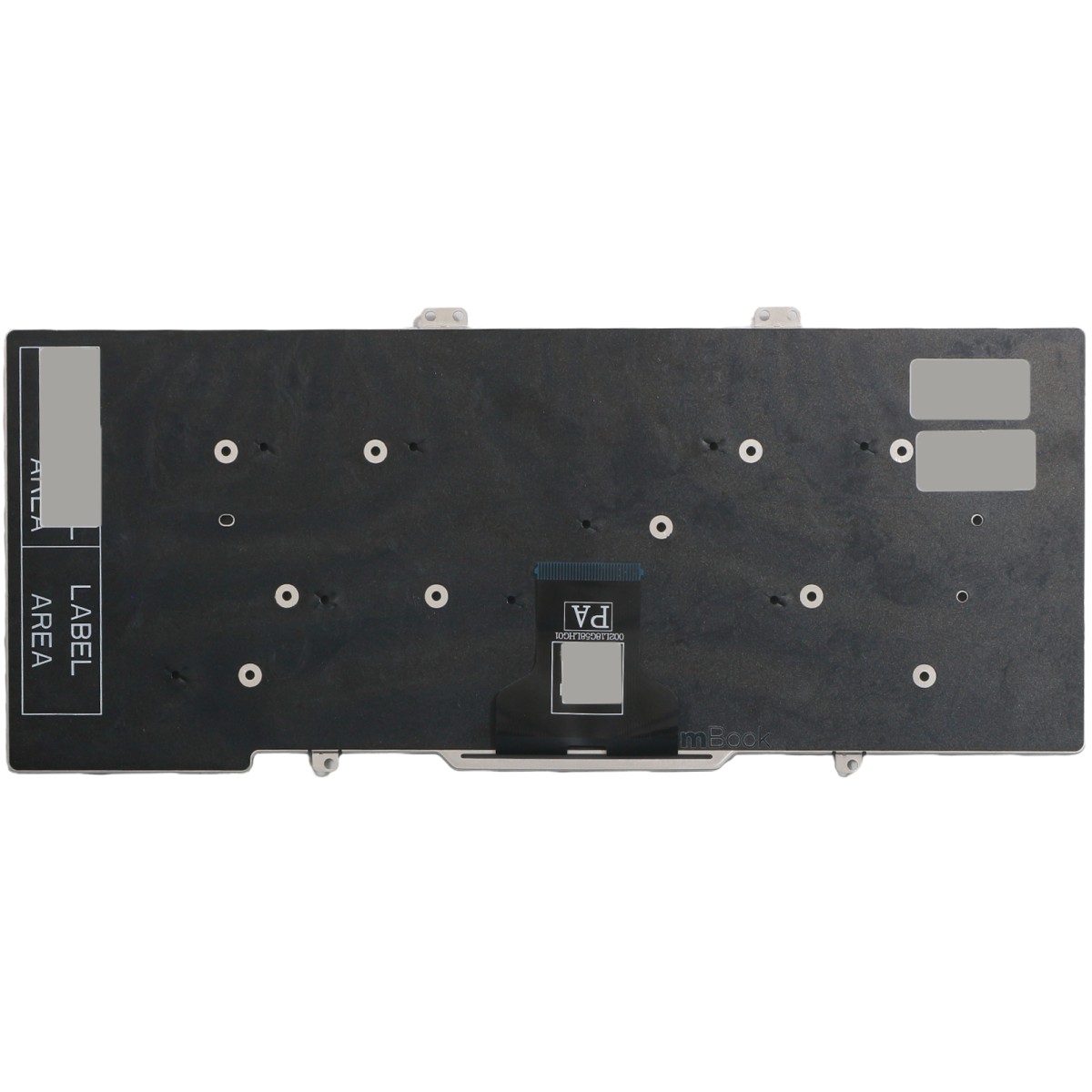 Teclado para Dell Latitude 7400 BR sem LED, 