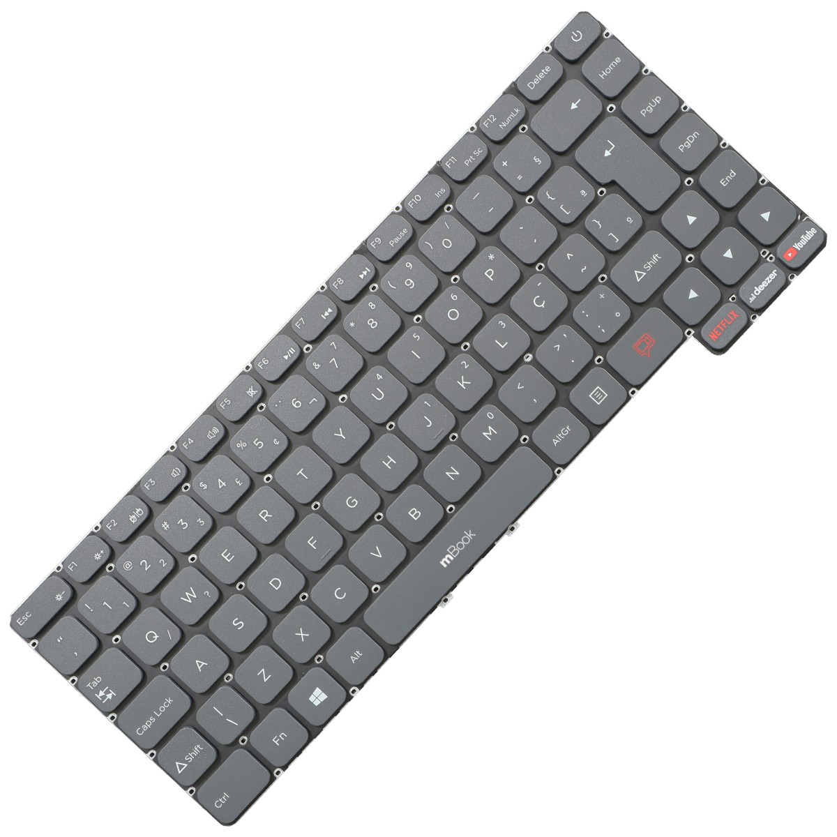 Teclado Para Positivo Motion Q4128c Q4128e Q464c Cinza