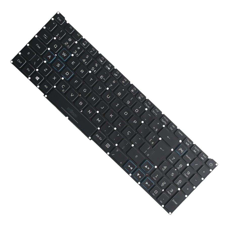 Teclado para note Acer Predator Helios 300 PH317-53 LED RGB