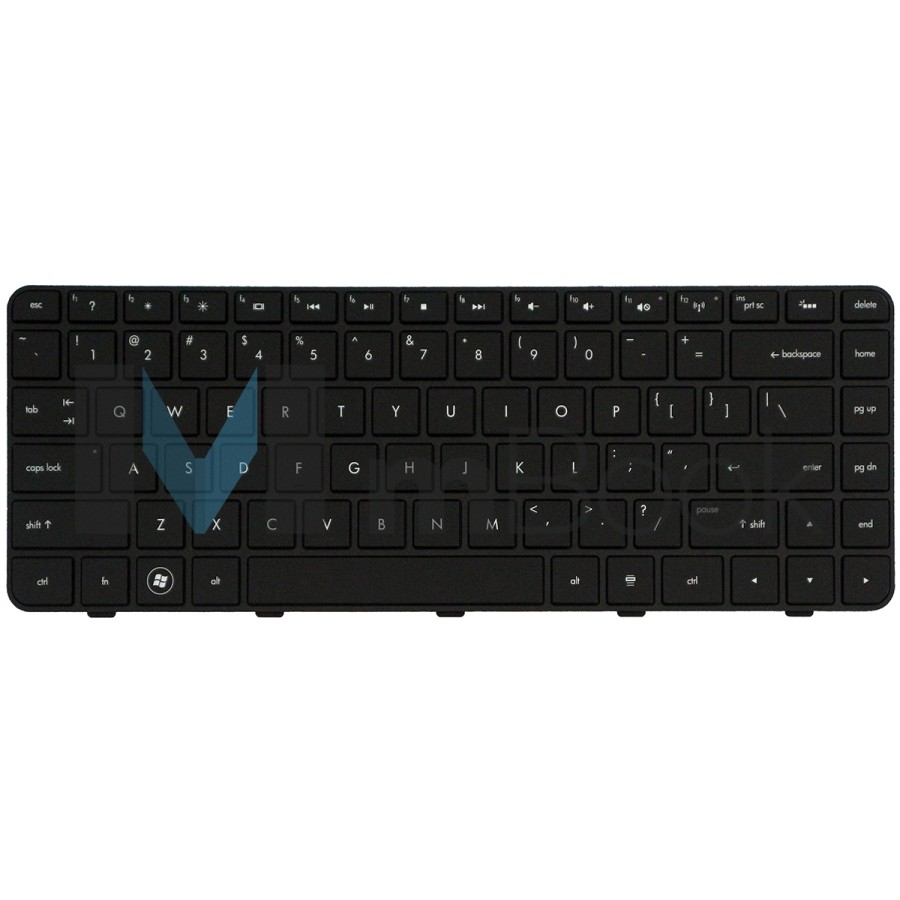 Teclado Hp Pavilion Dv5-2045dx Dv5-2050 C/ Moldura Us