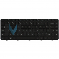 Teclado Hp Pavilion Dv5-2045dx Dv5-2050 C/ Moldura Us