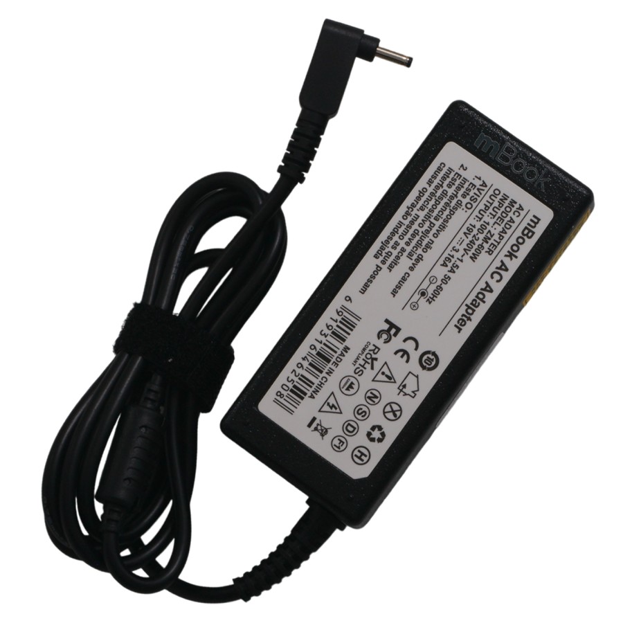 Carregador Fonte para Samsung Np350xaa-kdabr 19v 3.16A