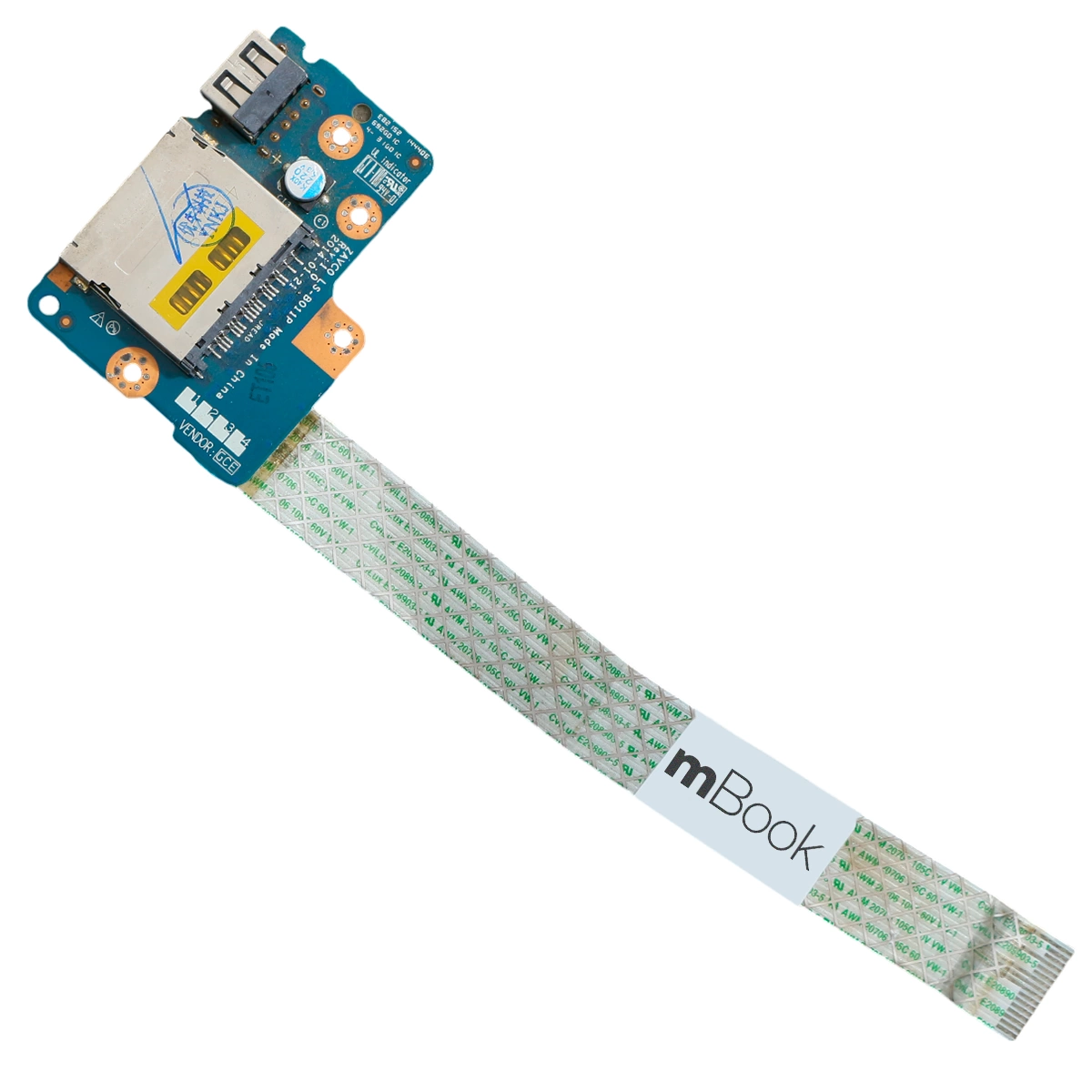 Placa Cartão Usb Sd pra Dell compatível com 0GH3NY LS-B011P