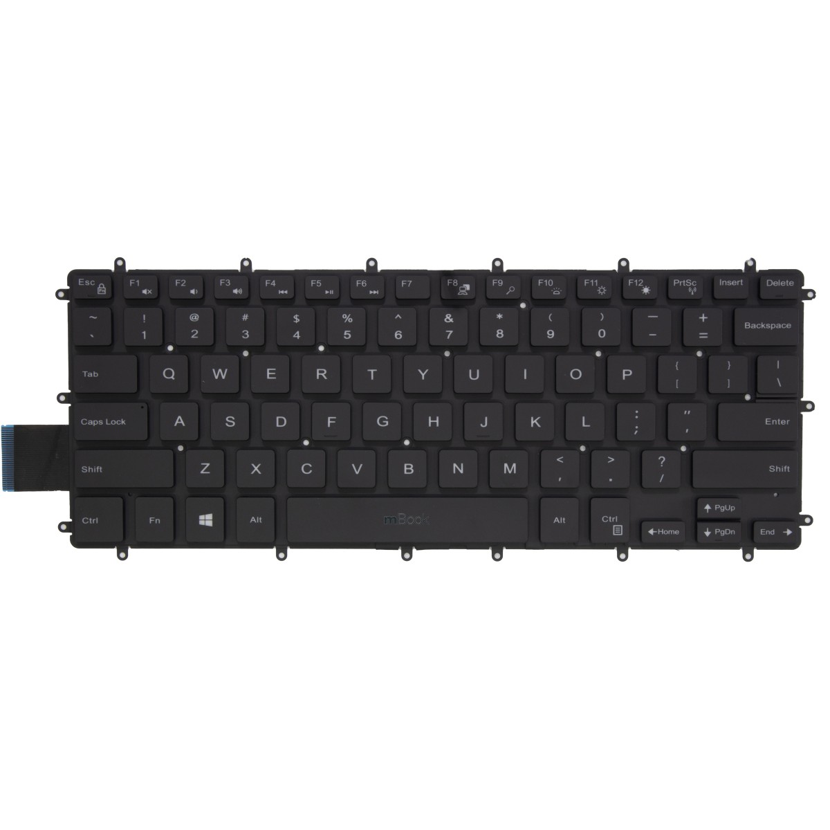 Teclado Dell Inspiron 13-7368 13-3379 15-7370 15-7560 C/ Led, 