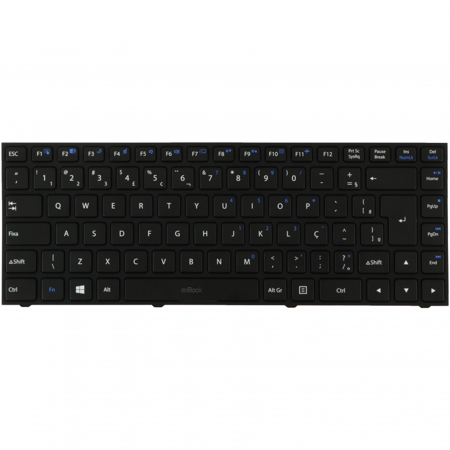 Teclado para Dell Inspiron 13 5378 US Com LED, 