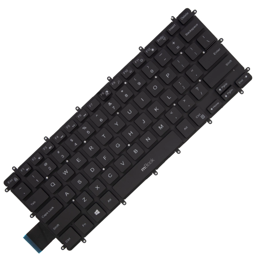 Teclado para Dell Inspiron J2X54 US Com LED