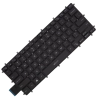 Teclado para Dell Inspiron J2X54 US Com LED Teclado para Dell Inspiron J2X54 US Com LED