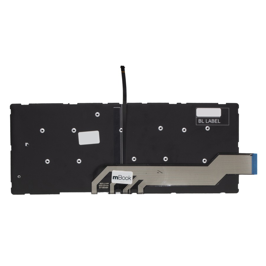 Teclado para Dell Inspiron P61F US Com LED