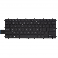 Teclado para Dell Inspiron 15-7572 i15-7572-a20s US Com LED, Teclado para Dell Inspiron 15-7572 i15-7572-a20s US Com LED,
