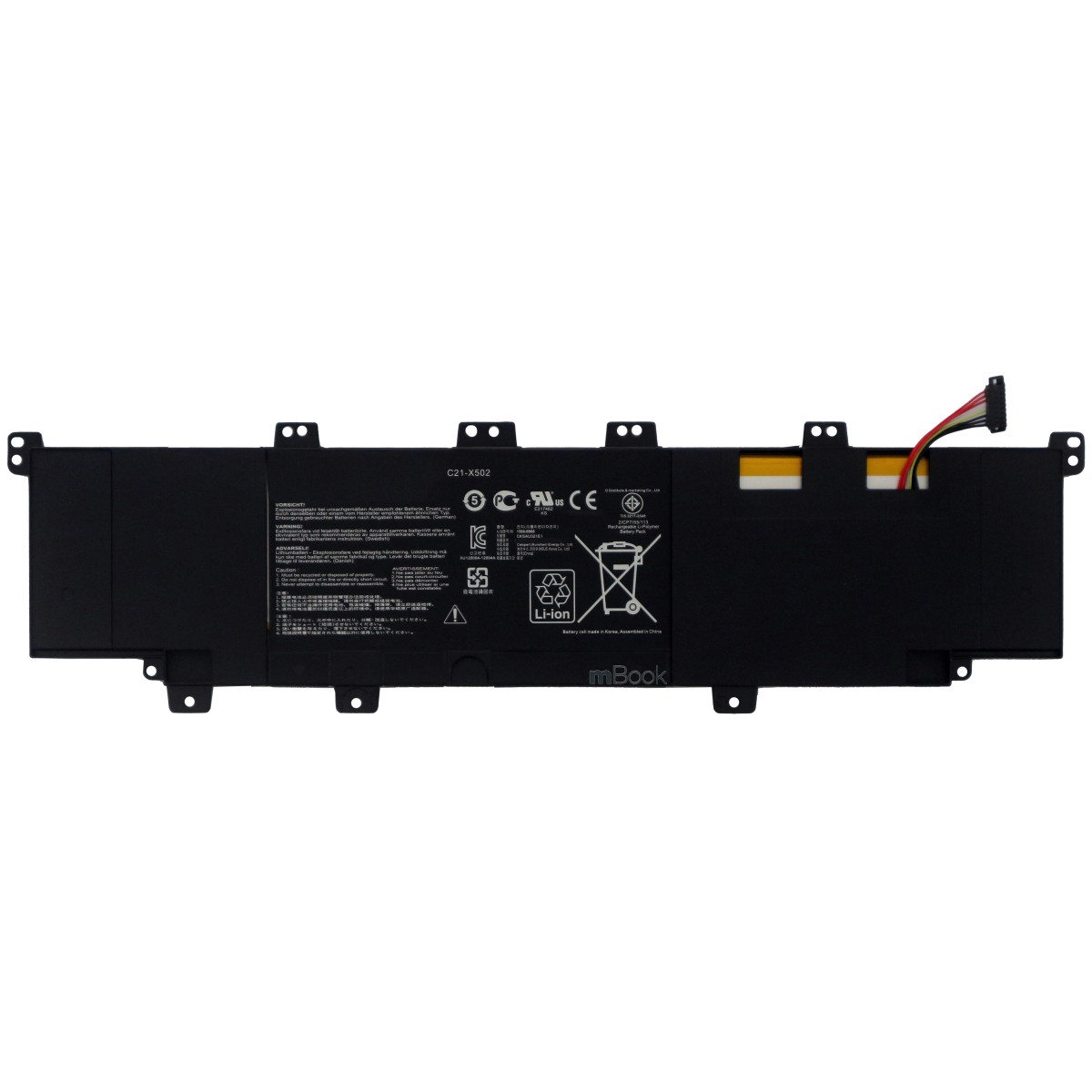 Bateria Asus Vivobook Asus Pu500c Pu500ca V500c C21-X502, 