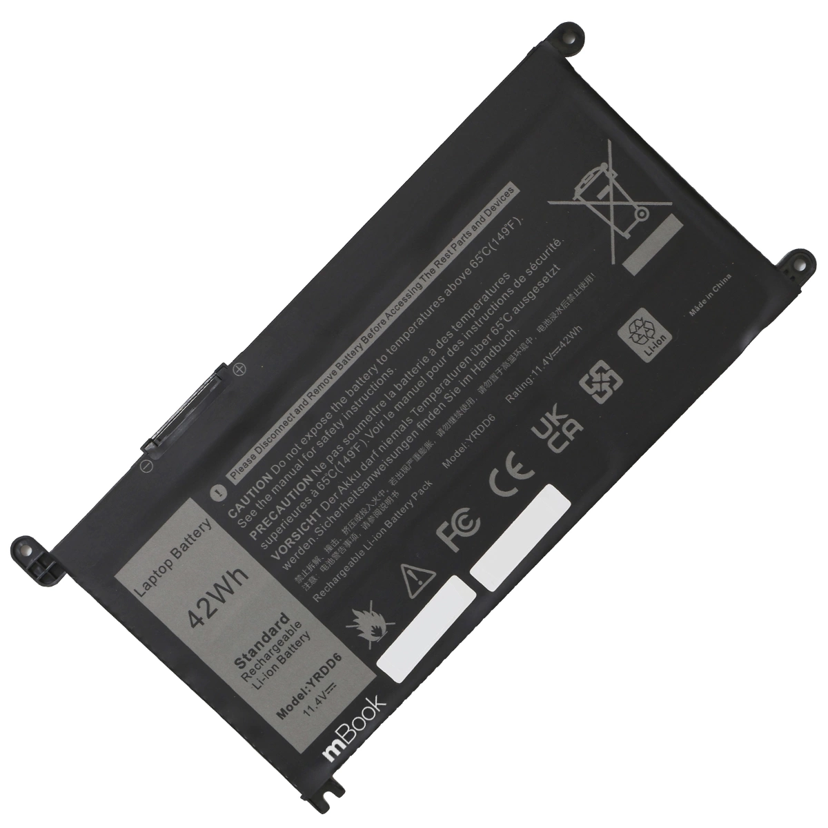 Bateria Dell Yrdd6 Inspiron 5480 5482 5485 5493