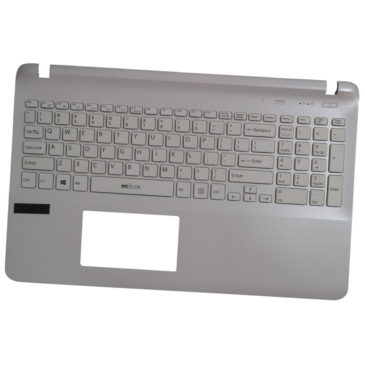 Carcaça Base Teclado para Sony VAIO SVF15325CBB Branco, 