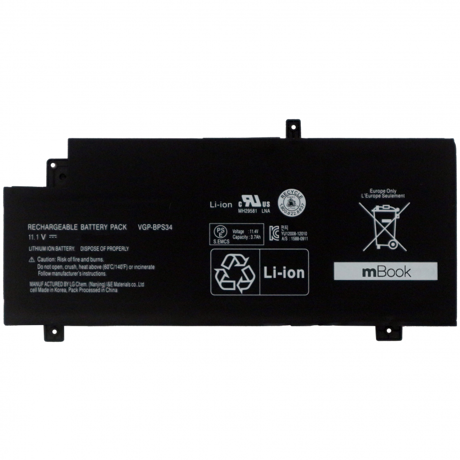 Bateria para Sony Bps34 Svf15a1dpxb Svf15a1ccxb