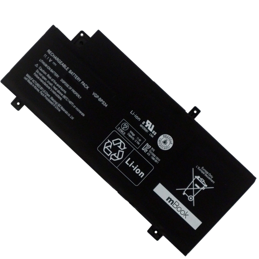 Bateria para Sony Bps34 Svf15a1acxs Svf15a1bcxb