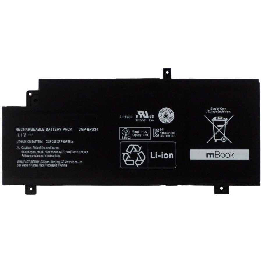 Bateria Sony Bps34 Svf15a1acxs Svf15a1bcxb Nova