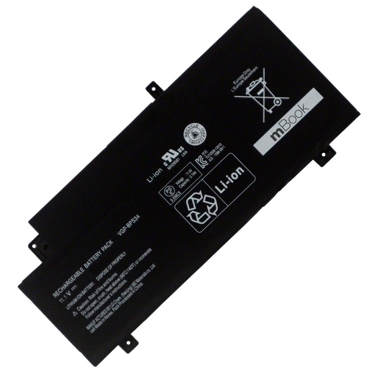 Bateria Sony Notebook Bps34 Svf15a17cbb