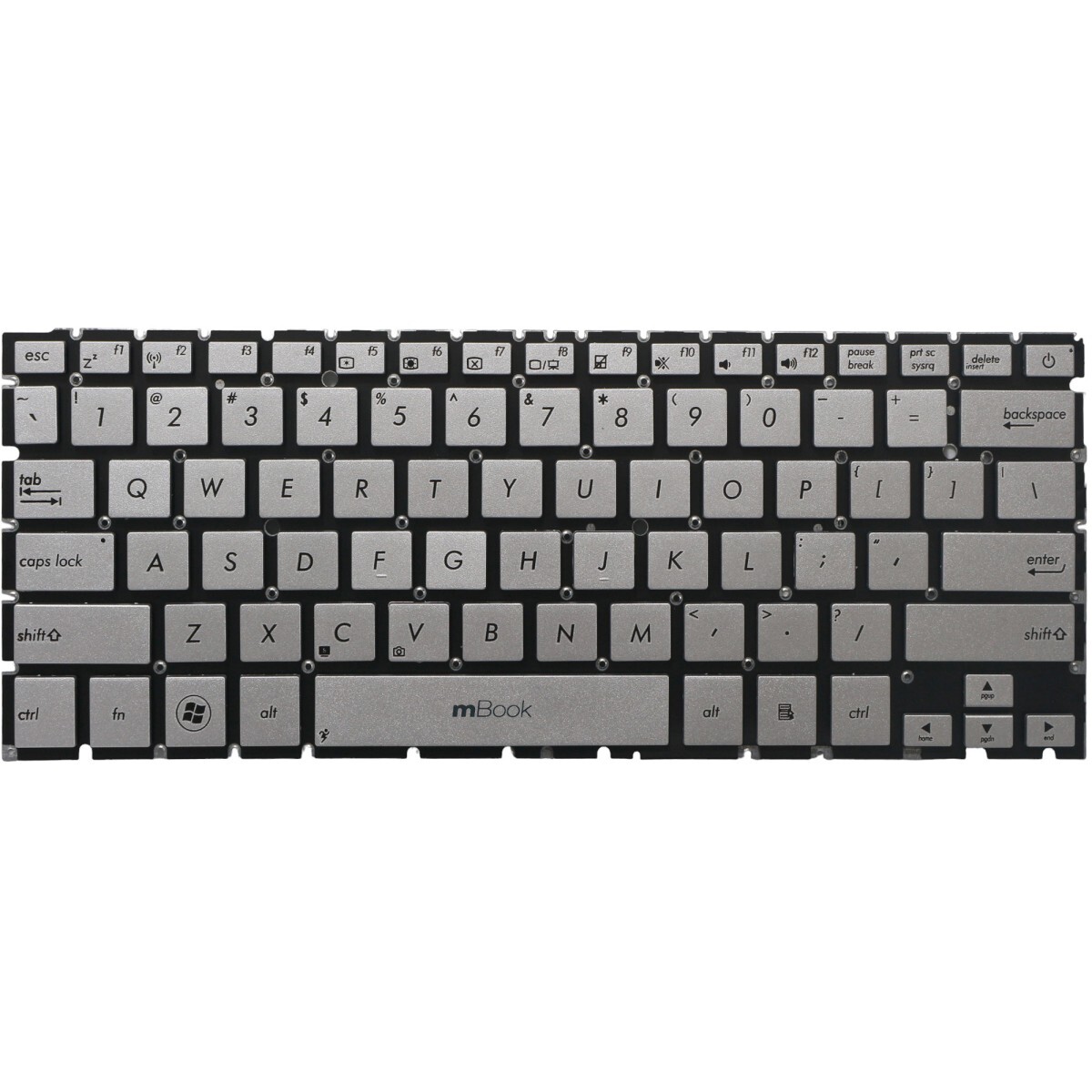 Teclado para Asus Mp-11b13us6528 0kn0-ly11us 11j152109088mb, 