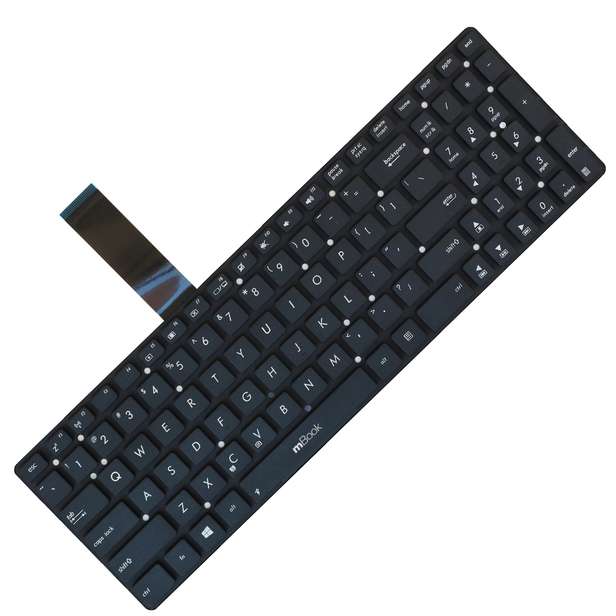 Teclado Asus 0knb0-6121us00 9j.n2j82.r01 Aekjbu00010 Us