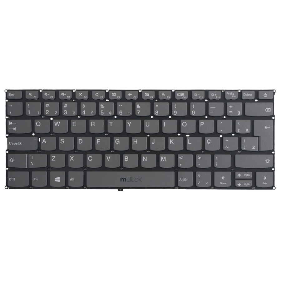 Teclado para notebook Lenovo IdeaPad 320S-13IKB Layout BR, 