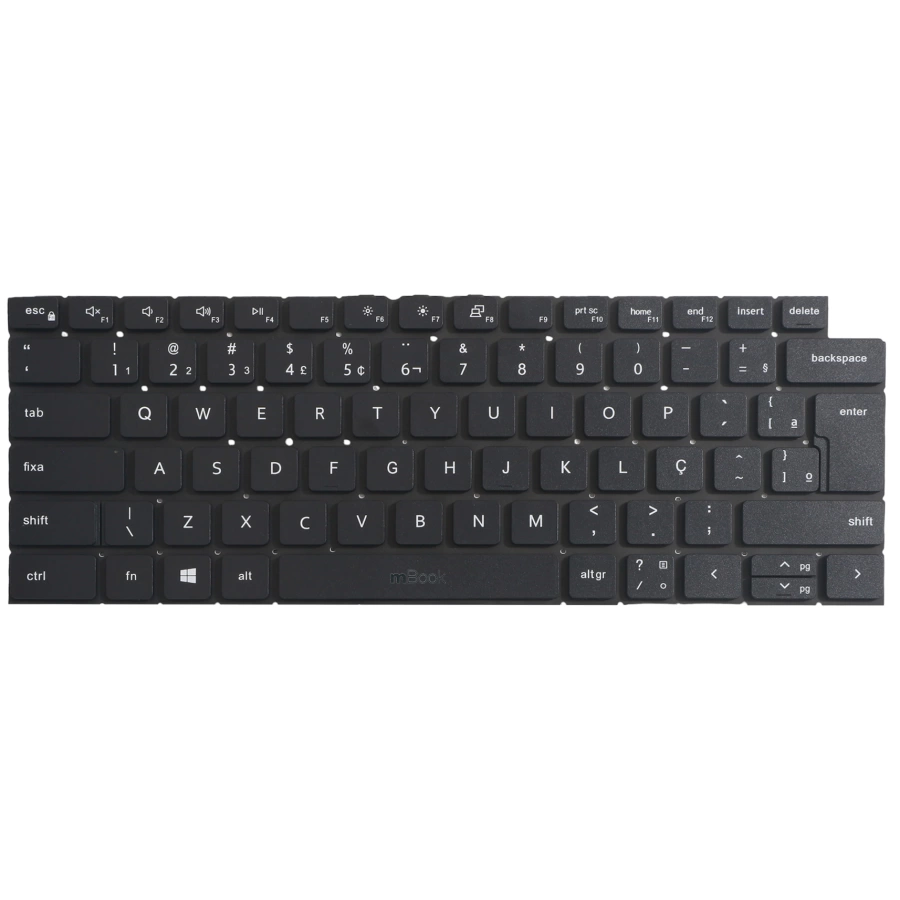 Teclado Para Dell Inspiron 13 5310 5320 - Preto BR, 