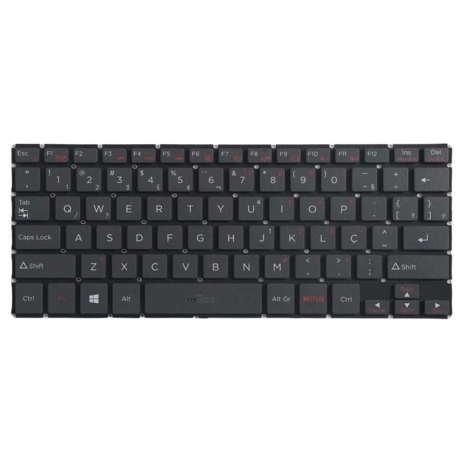 Teclado para Positivo Duo c464c BR com Ç