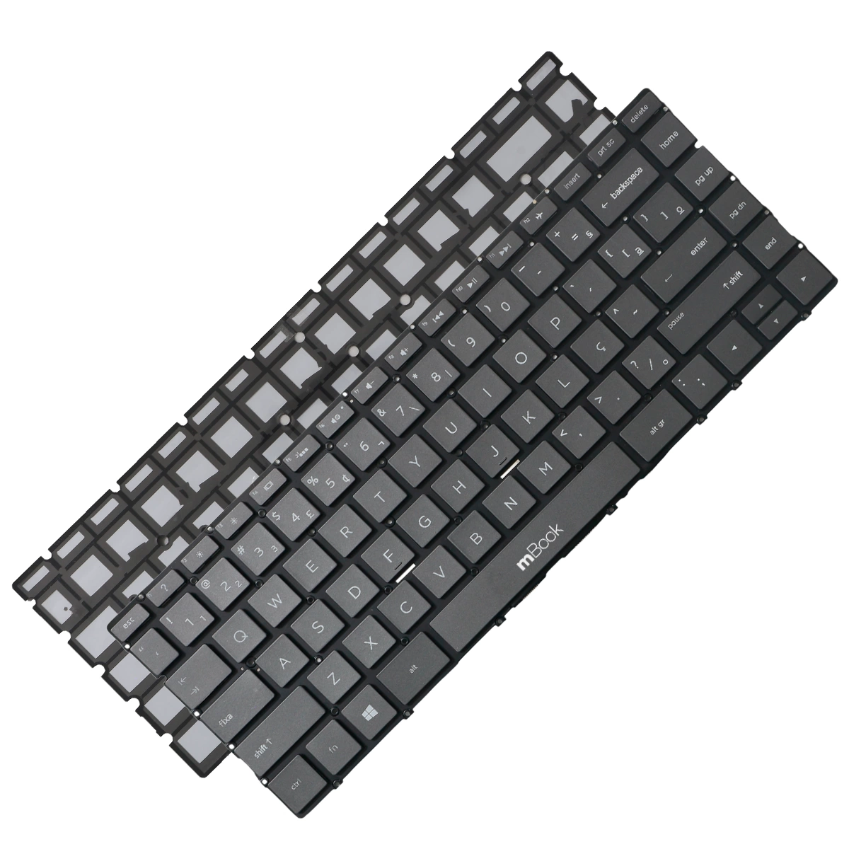 Teclado para HP Spectre 13-AE010CA BR com LED Teclado para HP Spectre 13-AE010CA BR com LED
