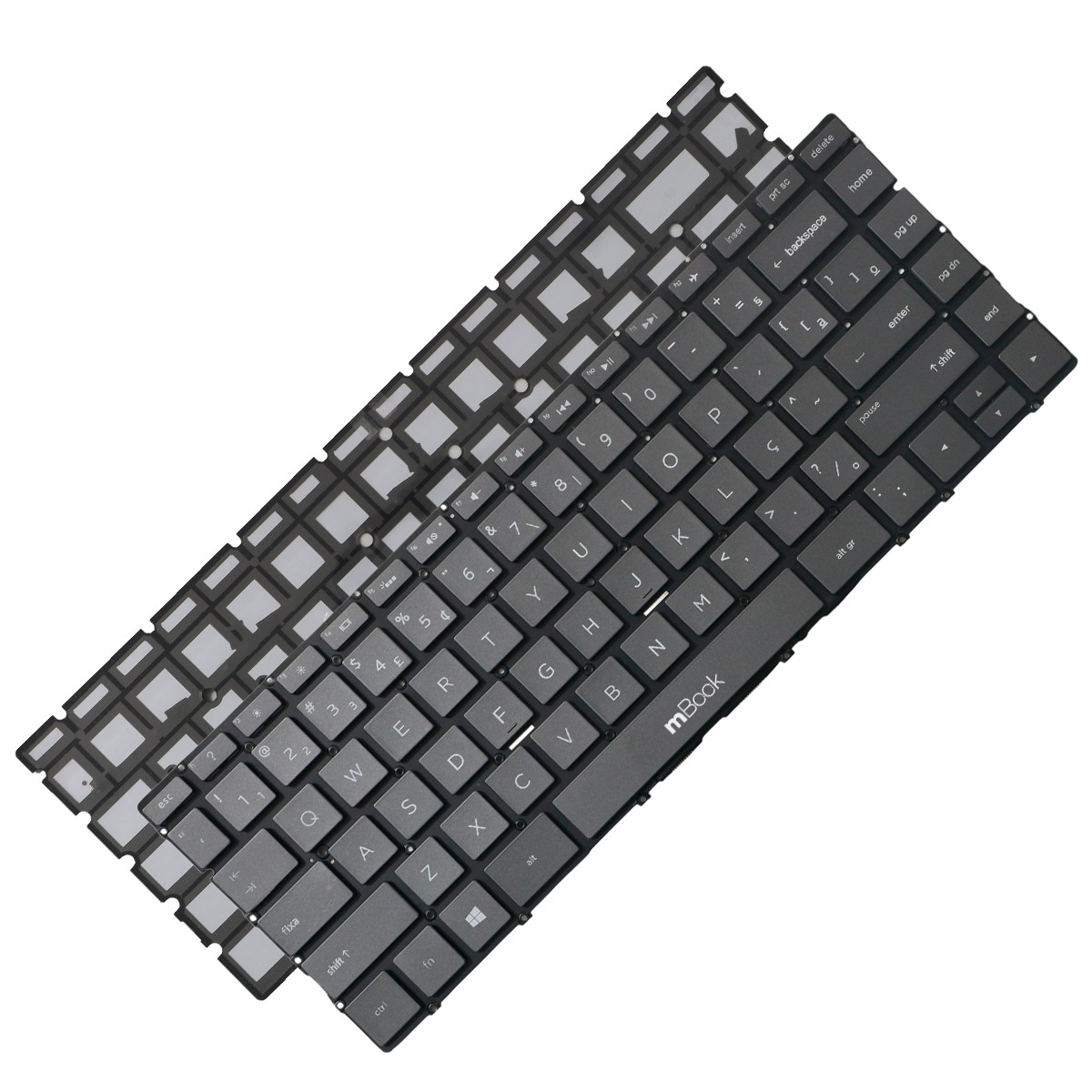 Teclado para HP Spectre 13-AE040CA BR com LED Teclado para HP Spectre 13-AE040CA BR com LED
