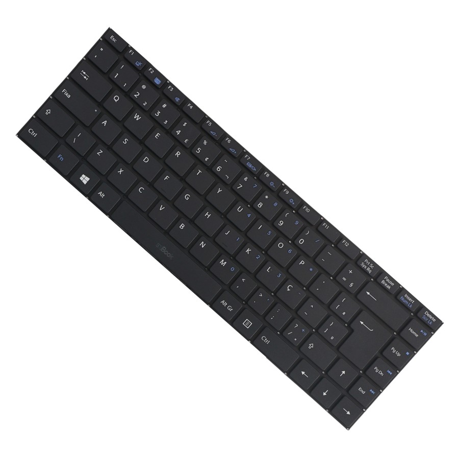 Teclado para notebook Vaio Vjfe41f11x BR com Ç