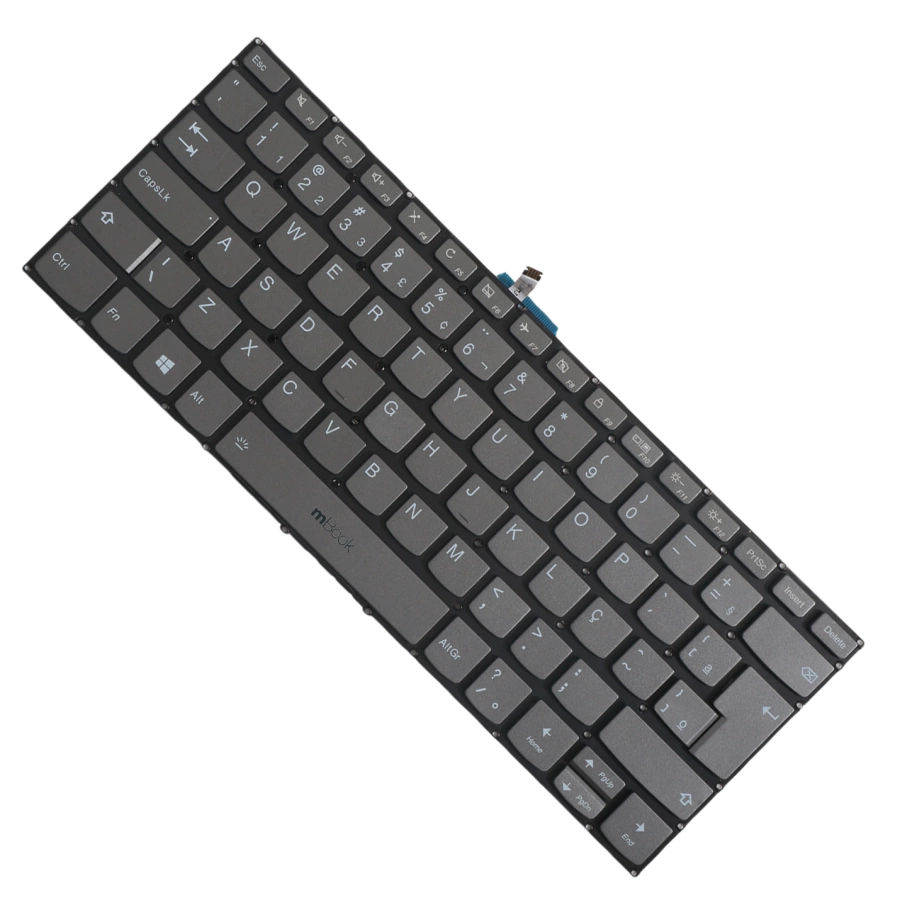 Teclado Para Notebook Lenovo v330-14isk V130-14IGM Luminoso, 