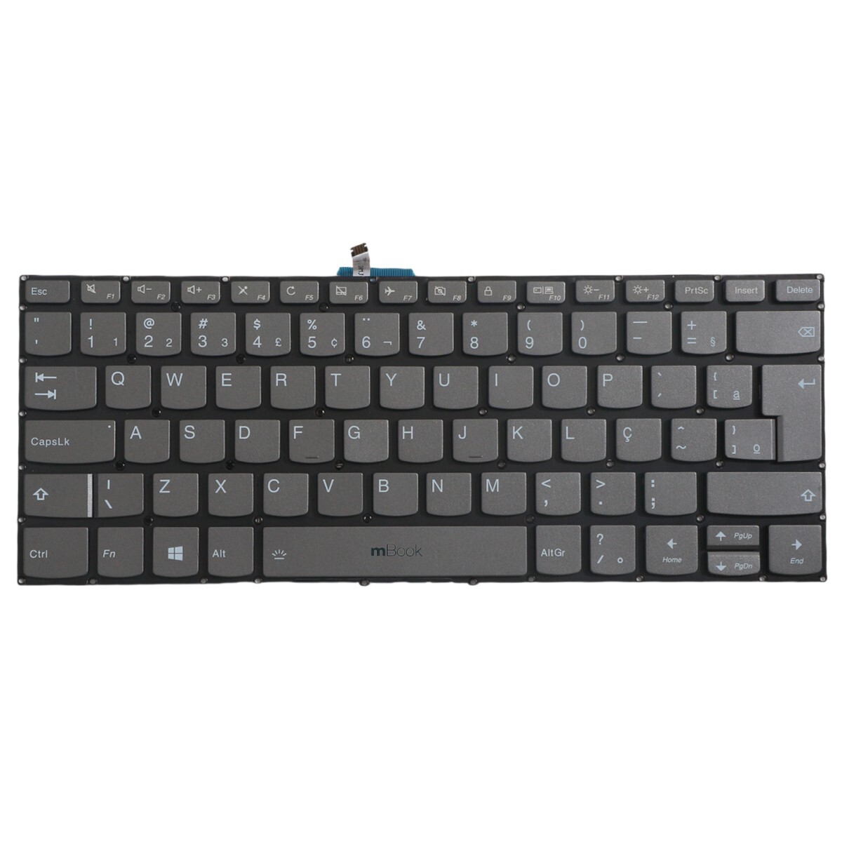 Teclado Para Note Lenovo Yoga 520-14IKB 520-14ISK Luminoso, 